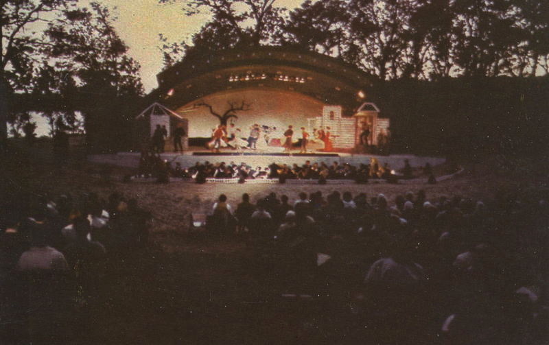 Blue Lake Fine Arts Camp - Vintage Postcard